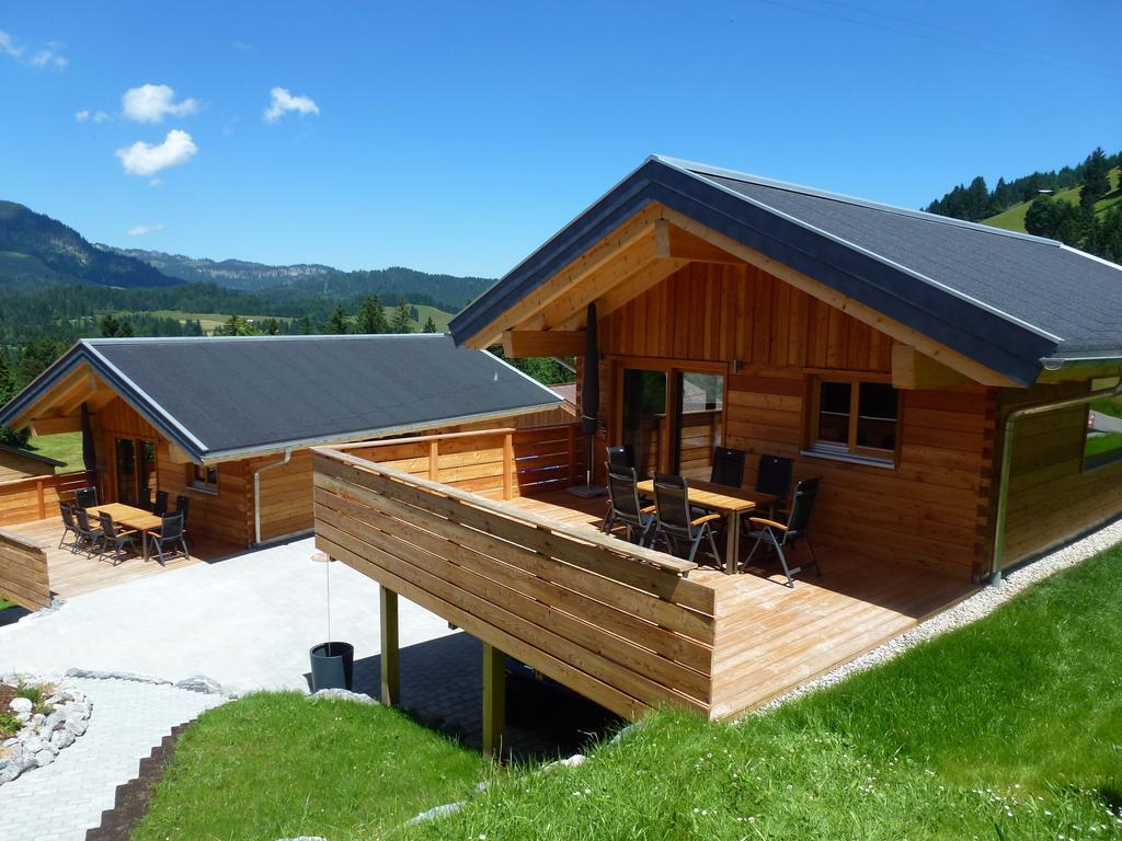 Walser Berg Chalets Riezlern Kültér fotó